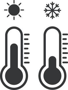 hot and cold water